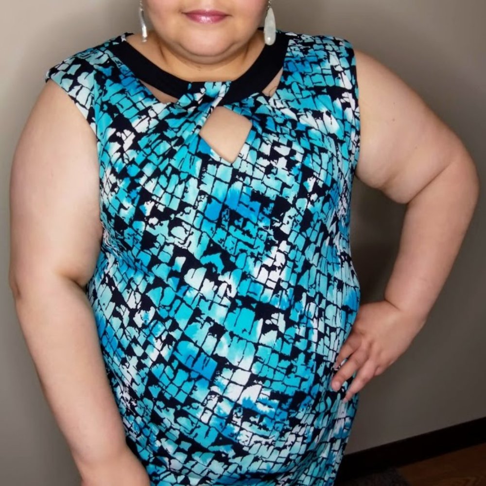 Diamond Front Dress